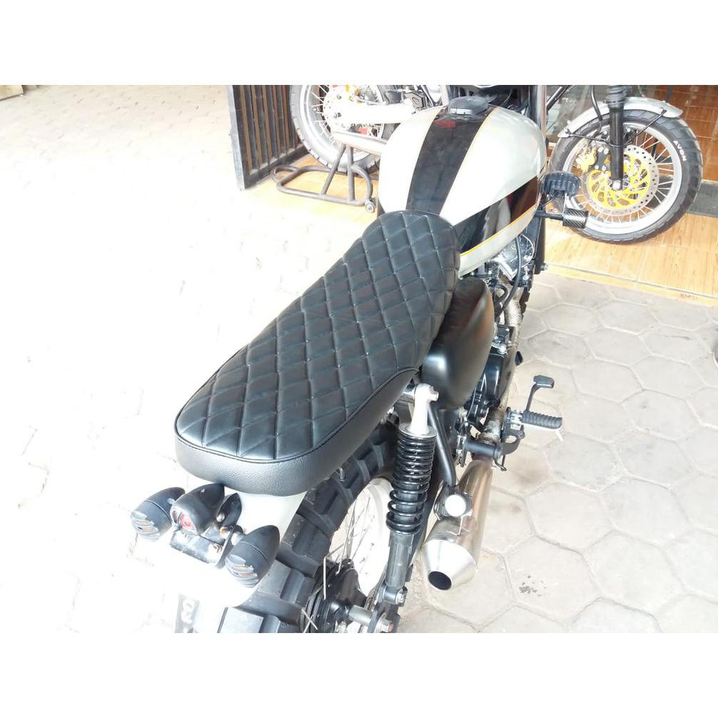 Jok Brat Kawasaki W175 Wajik Hitam