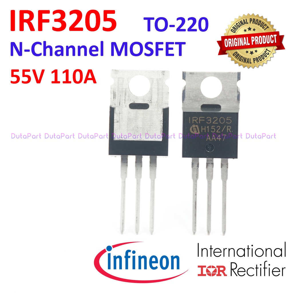 IRF3205 ORIGINAL INFINEON IRF 3205 IRF3205PBF 55V 110A NChannel MOSFET