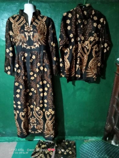 Batik Couple Keluarga - Batik Sarimbit Familly Set