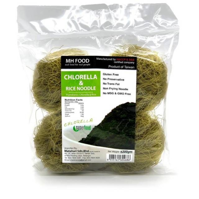 Chlorella &amp; Rice Noodle 200g