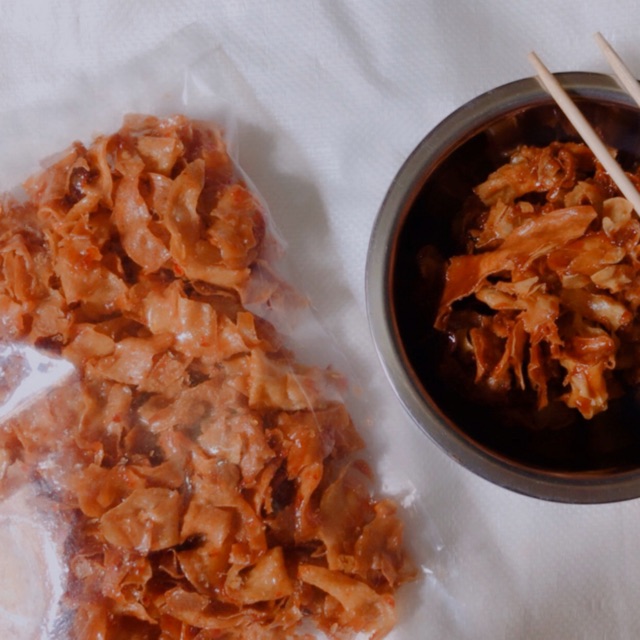 

Keripik Indah Pedas Manis 250 gr