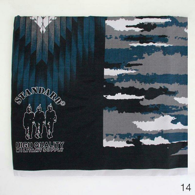 Sarung sholat dewasa motif loreng TNI MALVINAS,KRI,LEBANON,KKO