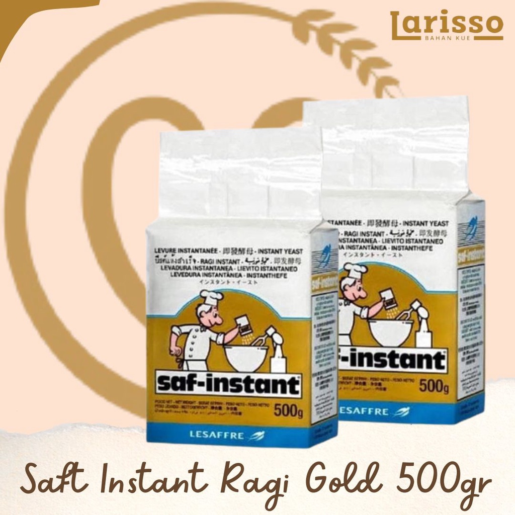 

RAGI KERING SAF INSTANT GOLD 500GR