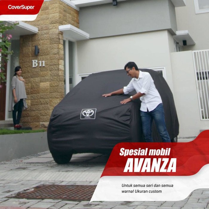 Cover Mobil Avanza Tipe Indoor Cover Super Original original