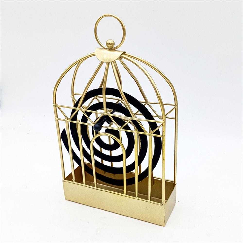 Tempat Obat Nyamuk Nordic Birdcage Mosquito Repellent Rack Desain Elegan Minimalis Material Besi Berkualitas