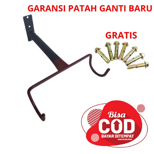 Gantungan Sepeda Di Dinding Tembok Hanger Sepeda Dinding Cantolan Sepeda Di Tembok Hanger Bike Murah