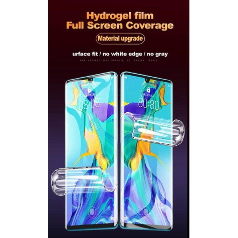 Hydrogel Film For Huawei P20 P30 P40 Pro Lite Screen Protector Mate 20 30 40 P Smart Z Y6 2018 2019 Plus Protective Not Glass