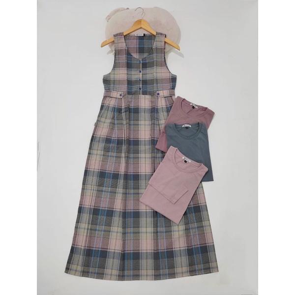 SET OVERALL WANITA ALLYZZIA INCLUDE 1 INNER BRANDED ORIGINAL MURAH STOVRLALLYZ2097