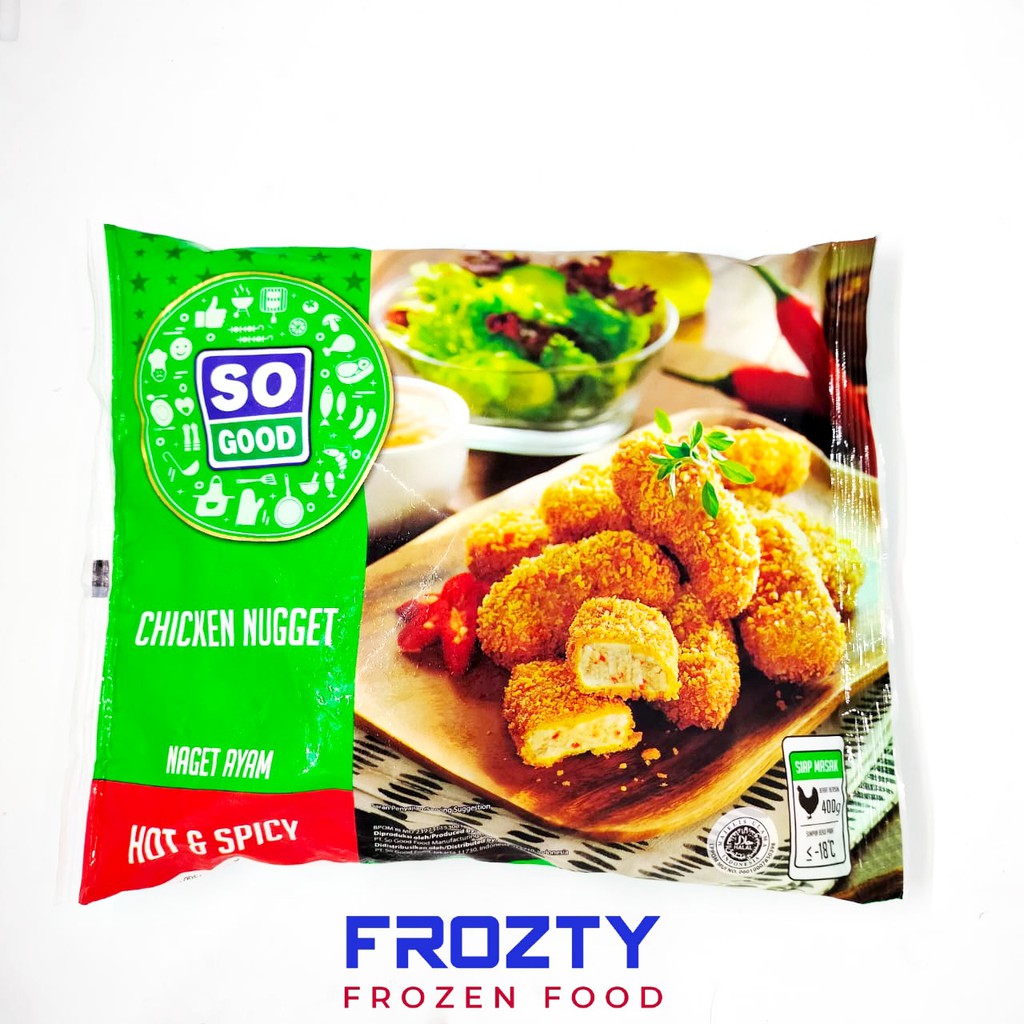 So Good Chicken Nugget Hot Spicy 400 gr