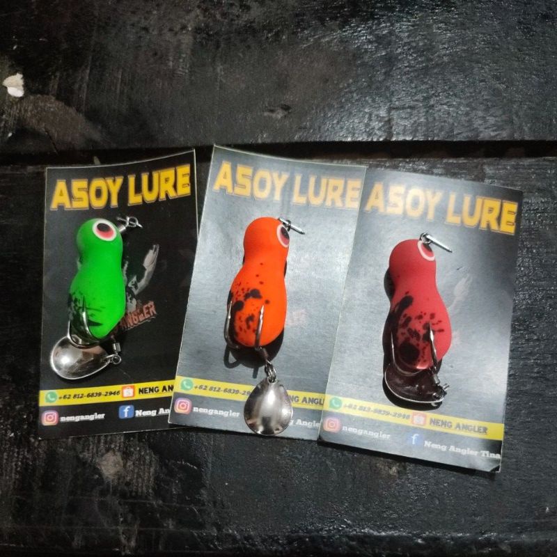 SOFT FROG SEMUT 4cm ASOY LURE