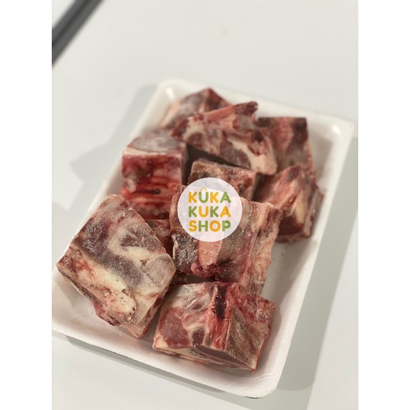 Brisket Bone Aus / Tulang Iga Sapi Import /  Backbone / Tulang Sapi Muda 1kg / 500gr