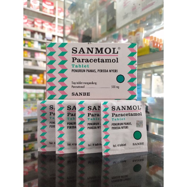 SANMOL TABLET @1Strip @4Tablet