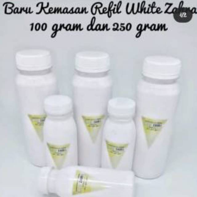 

Whit zahra refil 100 - 500 gram