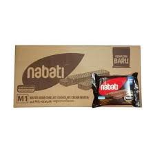 

Nabati wafer 2000 Rasa coklat|Keju | isi 60 pcs/KARTON