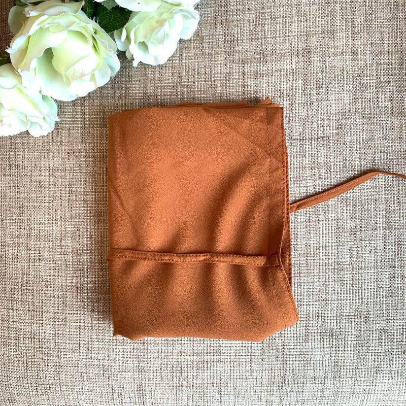 BERGO MARYAM DIAMOND |  | BERGO JUMBO | BERGO POLOS | HIJAB INSTAN | BERGO INSTAN | ORI|AZZURA-Hazelnut