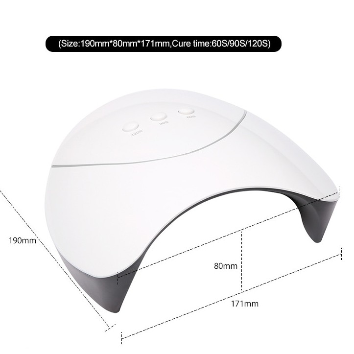 Alat Pengering Kutek Kuku Smart Portable UV LED Nail Dryer Z10 36W