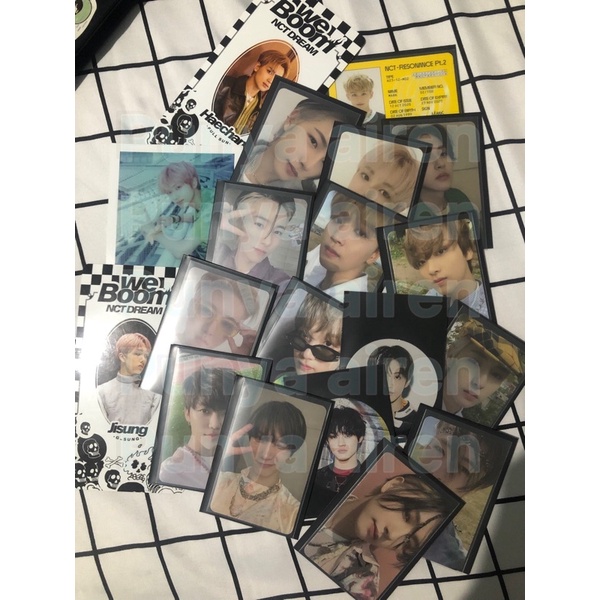 pc photocard haechan renjun jaemin mark jisung ten hot sauce ar selca cc ridin circle card 1st playe