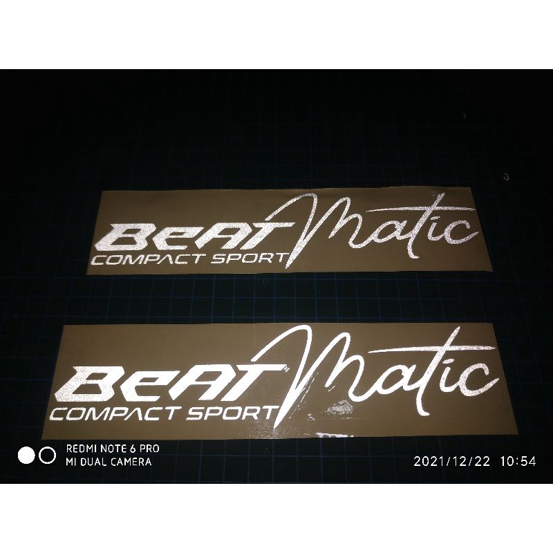 stiker BEAT COMPACT SPORT Matic, stiker Viral