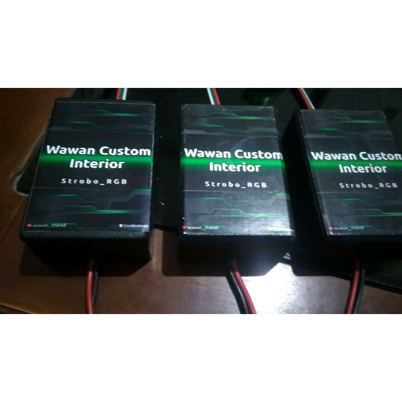 modul Strobo wave runing text