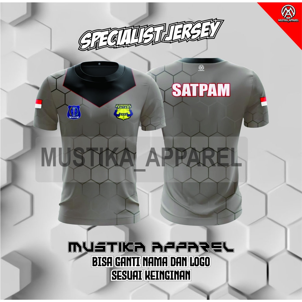 BAJU JERSEY SECURITY CUSTOM/BAJU KAOS SATPAM GADA PRATAMA/JERSEY SATPAM TERBARU/BAJU KAOS SATPAM TER