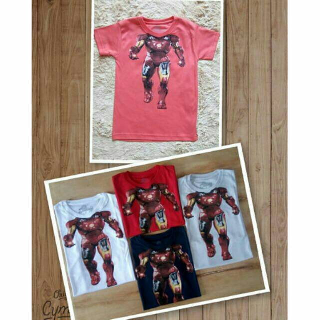 Kaos anak Iron Man