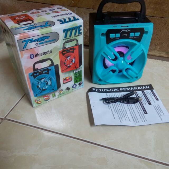 Speaker Bluetooth Mini Portable Teckyo 777E