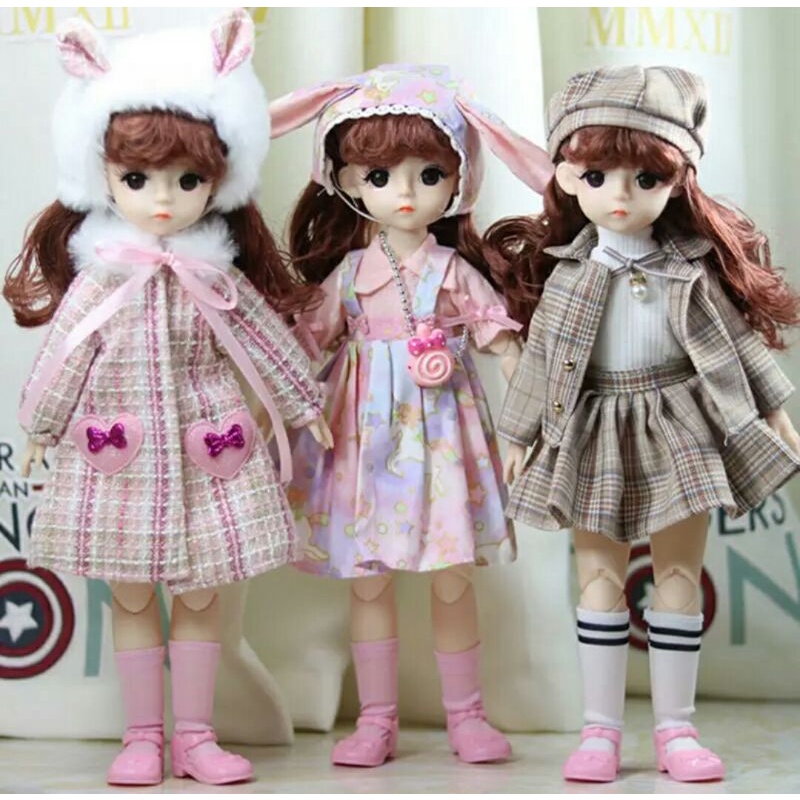 Baju bjd 1/6 untuk boneka 28cm