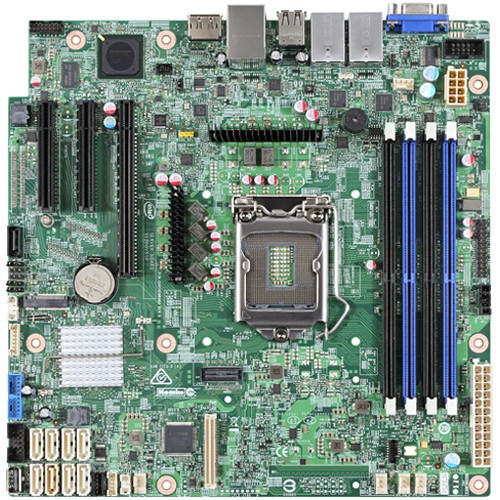 Motherboard Intel Server Board Dbs1200spsr S1200spsr Shopee Indonesia