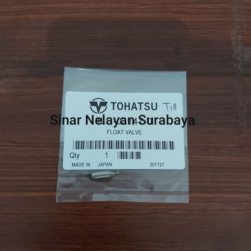 Float valve / jarum karburator mesin tempel Tohatsu 18pk
