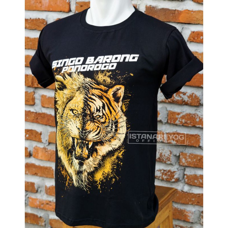 KAOS BUDAYA SINGO BARONG REOG PONOROGO BR008 / KAOS JIEGEX BR008 / KAOS BUDAYA / JIEGEX / KAOS REYOG