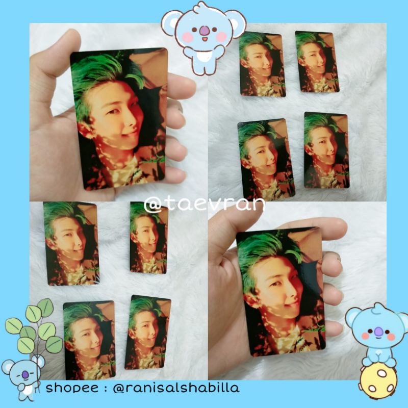 (KIM NAMJOON) UNNOFICIAL PHOTO TICKET HYBE INSIGHT  | NAMJOON BTS