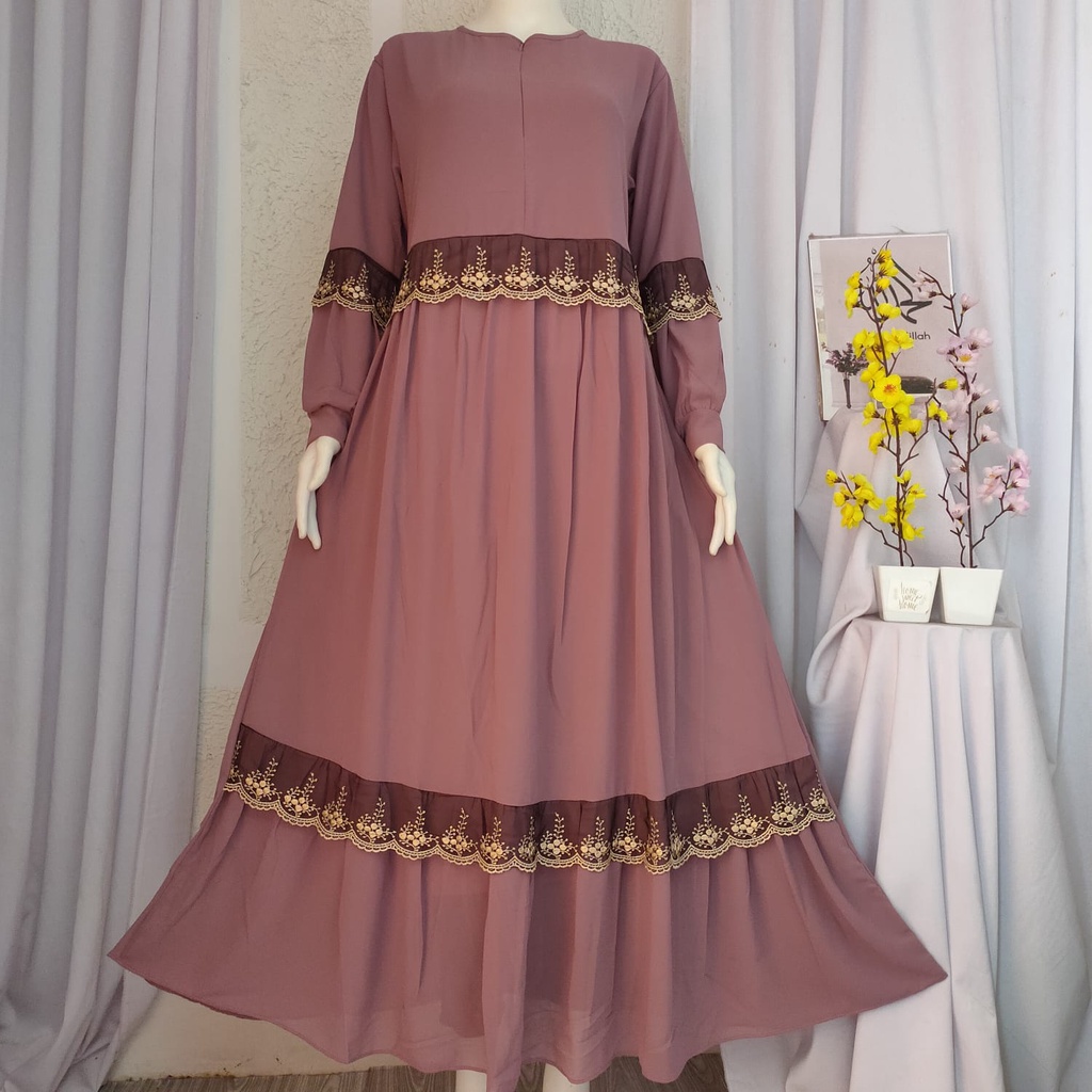 PROMO !! GAMIS SANIA MAXY || GAMIS RENDA IMPORT BEST SELLER || GAMIS SANIA CERUTY BABYDOLL FULL FURING TERLARIS