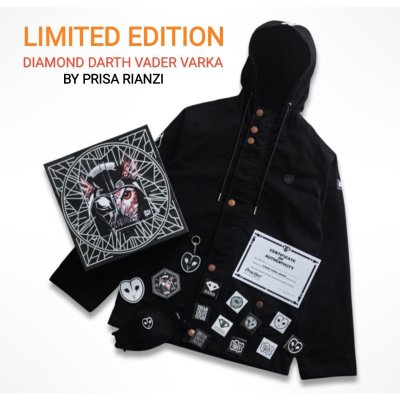 DREAMBIRDS DIAMOND VADER PARKA JACKET LIMITED EDITION M/L