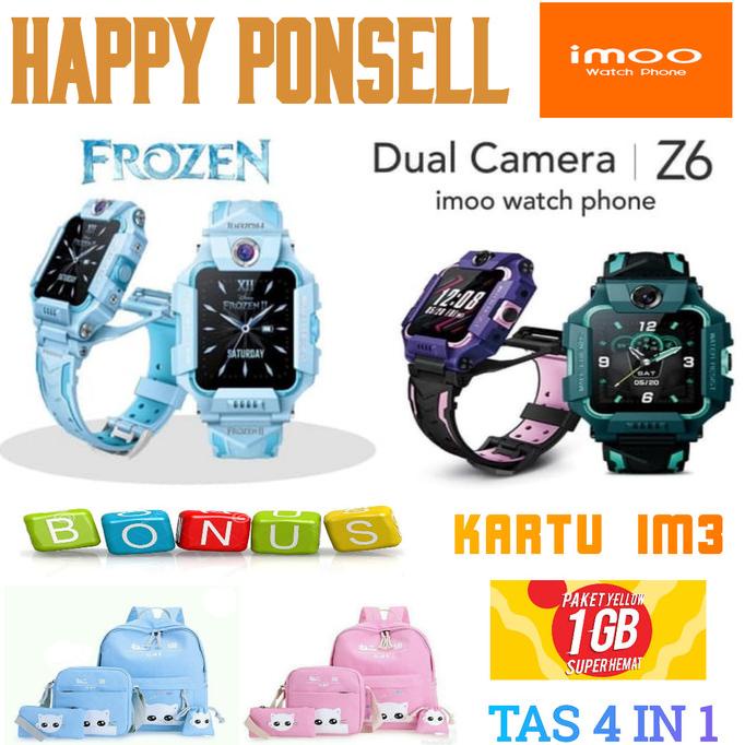 IMOO WATCH PHONE Z6 HD VIDEO CALL GARANSI RESMI IMOO INDONESIA