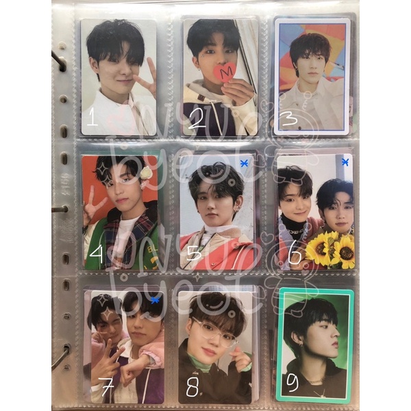 PHOTOCARD PC ALBUM TREASURE THE SECOND STEP CHAPTER ONE JIKJIN JIHOON JEONGWOO YEDAM MASHIHO JAEHYUK