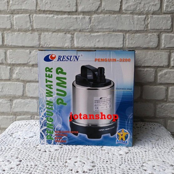 Resun Penguin 3200 Pompa Air Celup Vertical Submersible Water Pump air mancur kolam
