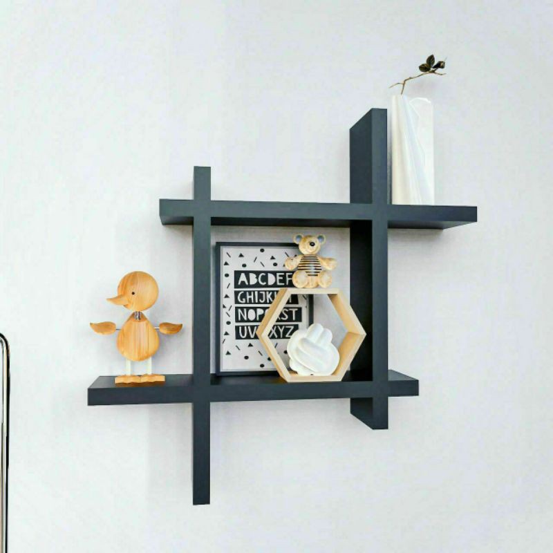 RAK TEMPEL DINDING RAK HIAS RAK BUKU RAK BUNGA RAK BONEKA RAK PORTABLE KUAT DAN BERKUALITAS