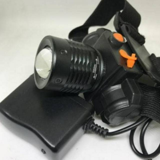PROMO SENTER KEPALA ZOOM BODY BESI  SUPER TERANG bonus lampu led