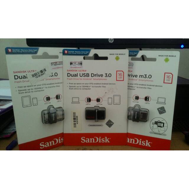 OTG FLASHDISK SANDISK 16GB