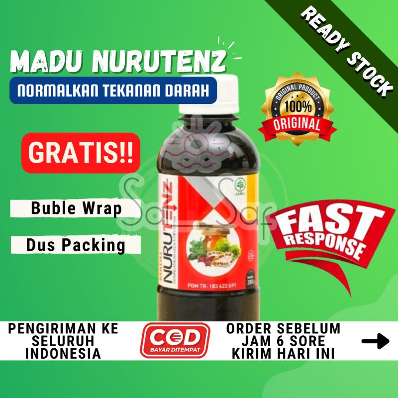 

Madu Nurutenz Nurutens Nuruten Obat Herbal Stroke Kolestrol Kolesterol Dan Darah Tinggi Ampuh BPOM