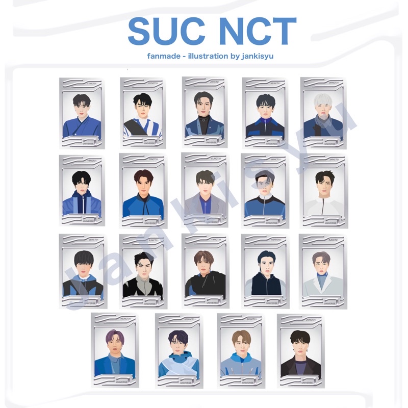 SUC NCT [Special Universe Card] Fanmade by jankisyu