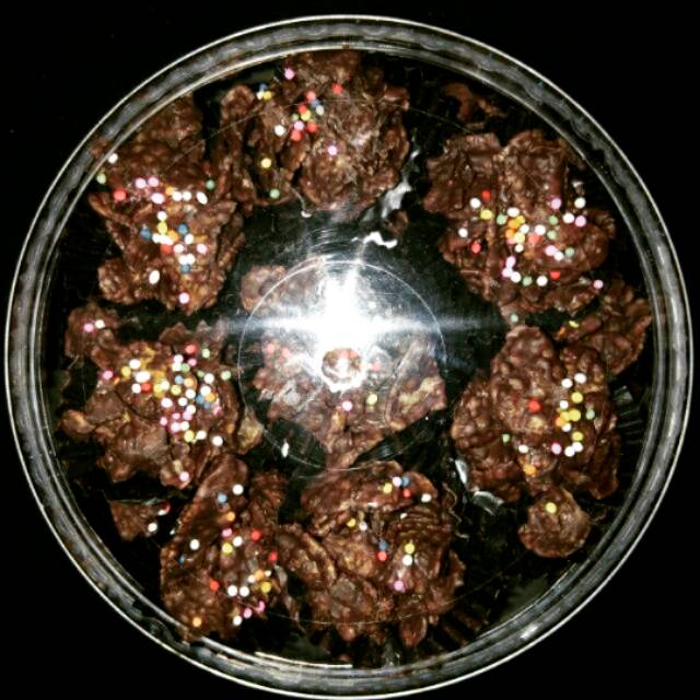 

Kue korfleks/coco cruns/ coklat luber