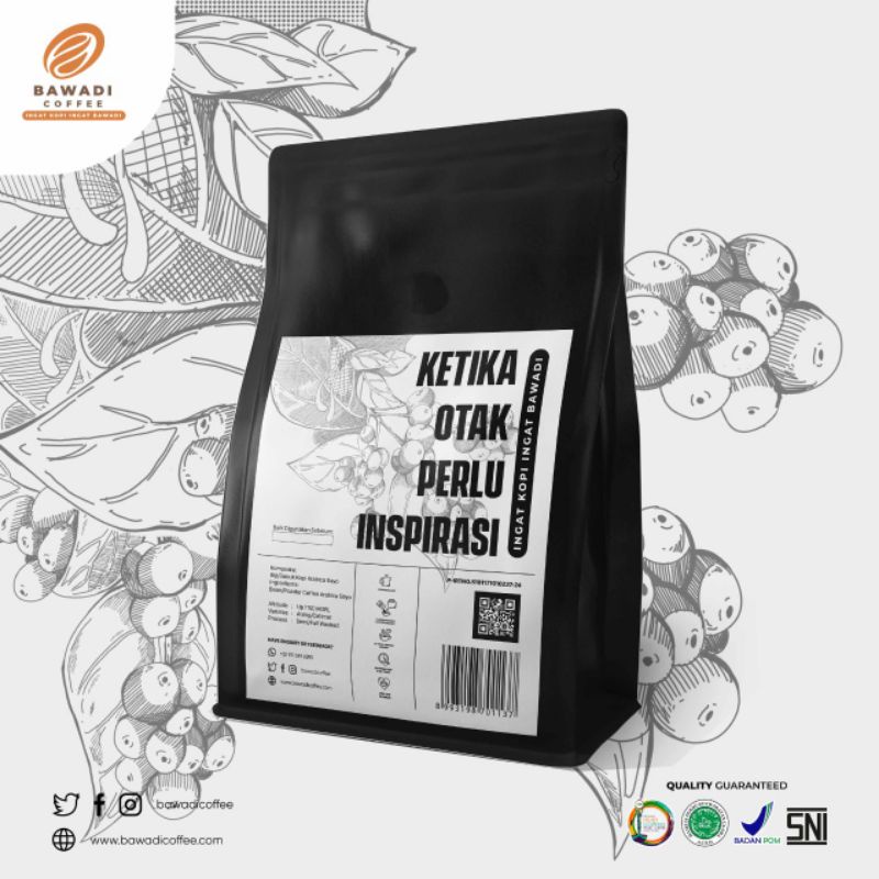 Bawadi Kopi Longberry Gayo 1000g -   Kopi Aceh Gayo