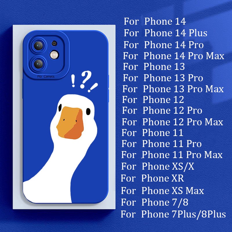 Soft Case Silikon Tahan Banting Untuk IPhone 14 13 12 11 Pro Max Plus XS X XR