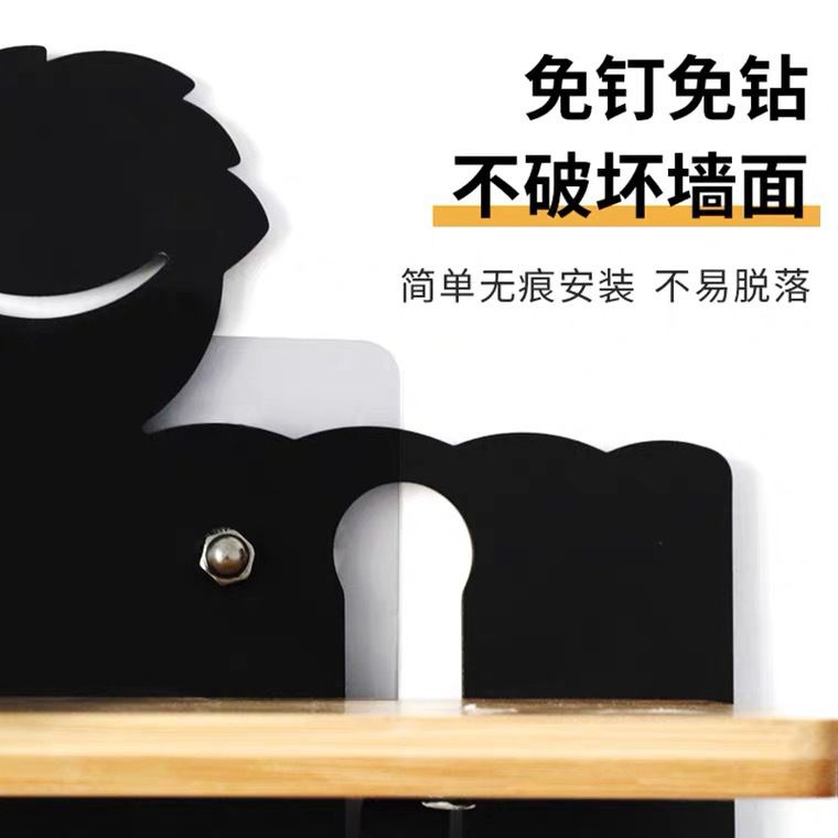 (BOW) 2 pcs Gantungan Hook Paku dan Mur Tanpa Bor/ Gantungan Bingkai Foto Serbaguna