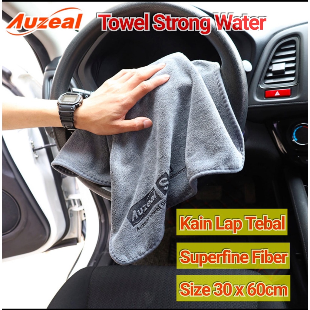 Car Washing Towel Kain Lap Microfiber Besar Cuci Mobil Motor Kain Serat