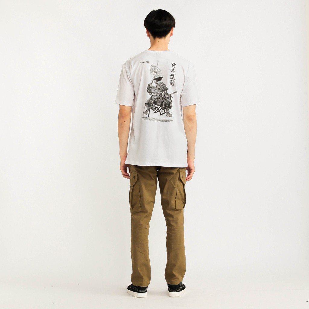 Guten Inc - Kaos Putih Pria Shinwa White T-Shirt