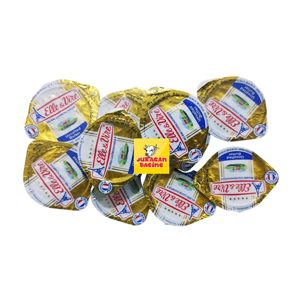 

Butter Elle & Vire Unsalted Butter 10 pcs