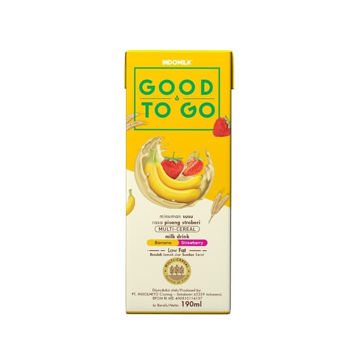 

Indomilk Susu UHT Good To Go Banana Berry 250ml