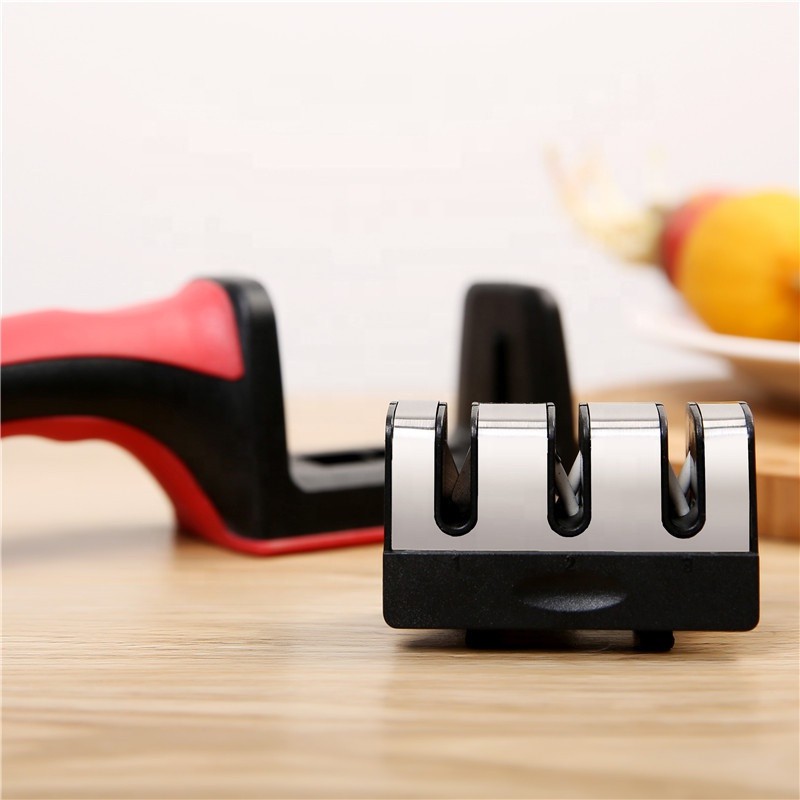 Swifty Knife Sharpener - Alat Pengasah Pisau Gunting 3 Kepala